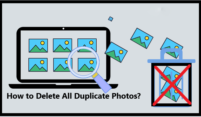 how to delete all duplicate photos