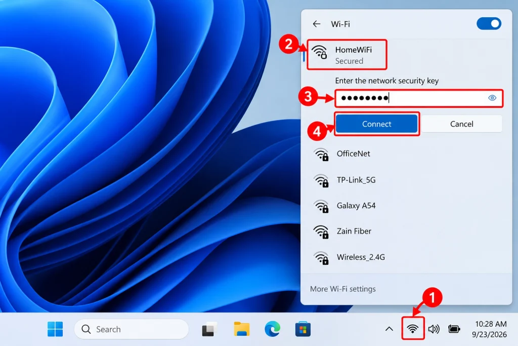 Windows 11 Wi‑Fi Connection Guide