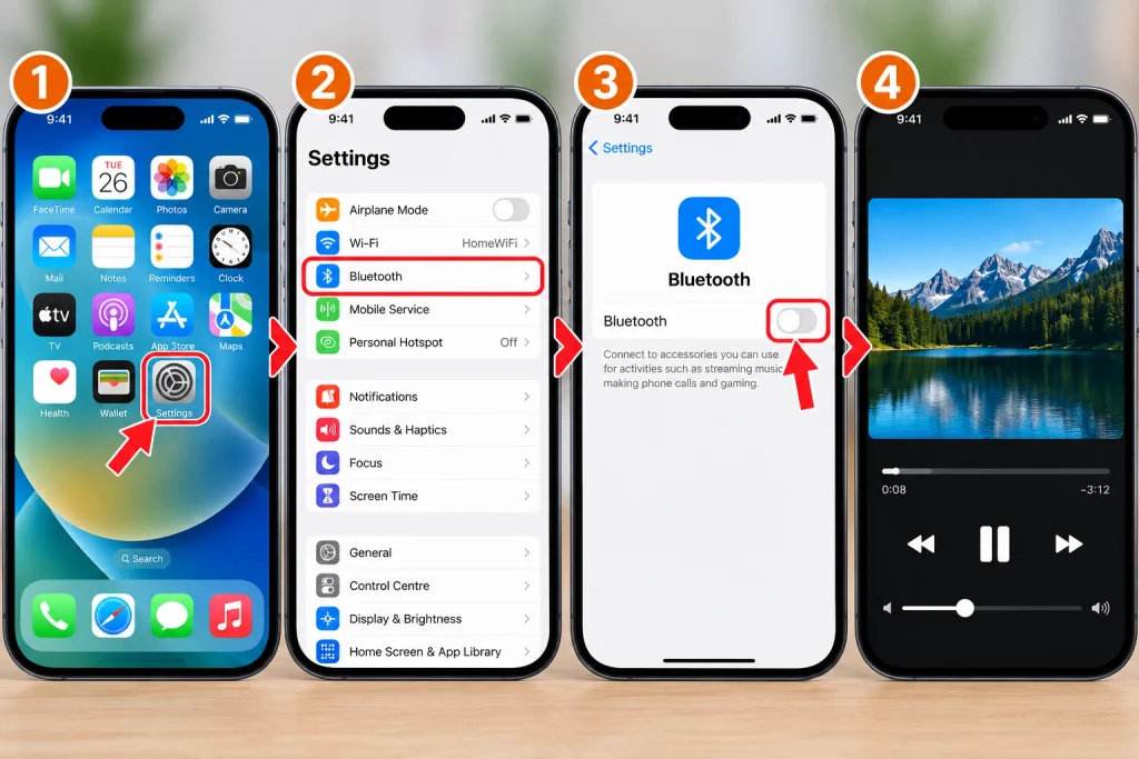 iPhone Bluetooth Troubleshooting Guide